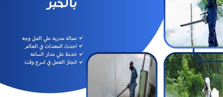 شركة مكافحة حشرات بالخبر